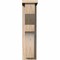 Ekena Millwork Monterey Smooth Corbel w/Backplate, Douglas Fir, 5 1/2"W x 10"D x 22"H COR06X10X22MON01SDF - alternate 3